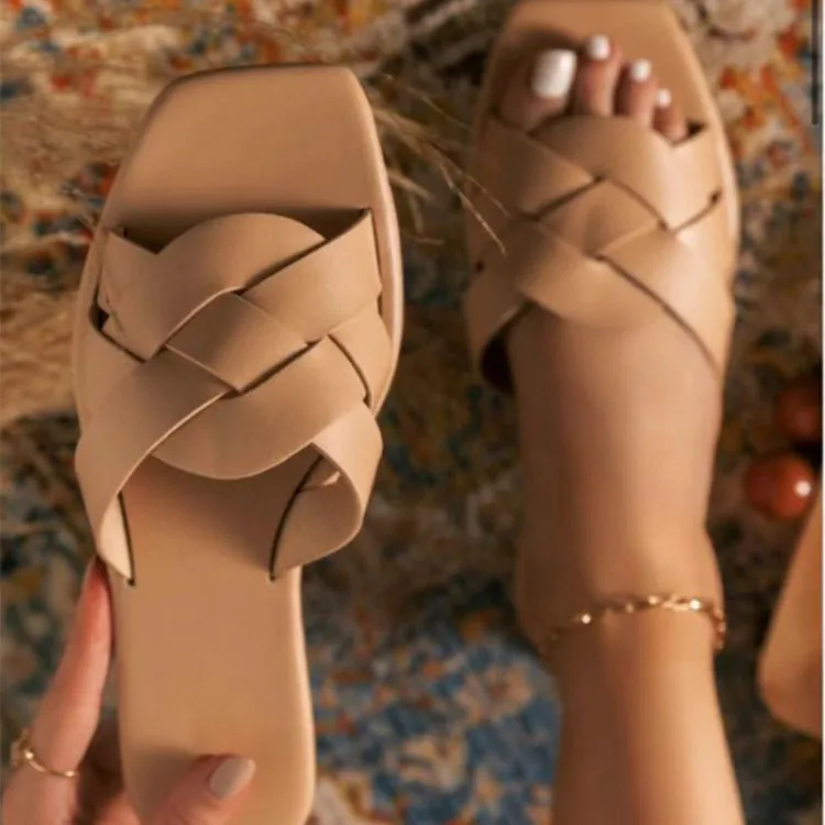 2021 Fashion Summer Women Sandals pu slippers Slip-On Holiday Slides Shoes Ladies Flat Outdoor Beach Sandals, Brown,black,beige
2021 Fashion Summer Women Sandals pu slippers Slip-On Holiday Slides Shoes Ladies Flat Outdoor Beach Sandals, Brown,black,beige