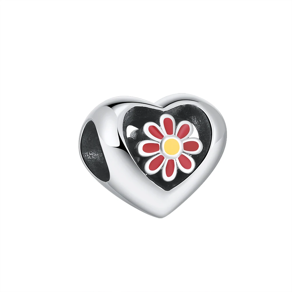 RINNTIN CB22 Fashion new arrival flower enamel charms 925 sterling silver jewelry wholesale heart charms, Customized color
RINNTIN CB22 Fashion new arrival flower enamel charms 925 sterling silver jewelry wholesale heart charms, Customized color