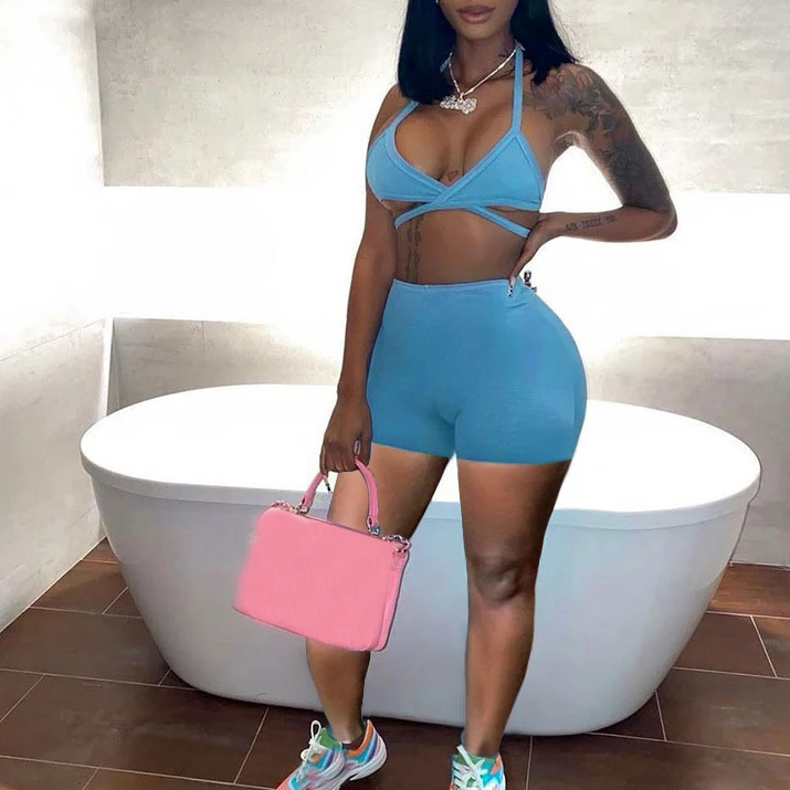 FS2706D Hot sale Solid Sportswear women tops and shorts Matching Sets Casual Two Piece Outfits Workout Active Wear
FS2706D Hot sale Solid Sportswear women tops and shorts Matching Sets Casual Two Piece Outfits Workout Active Wear