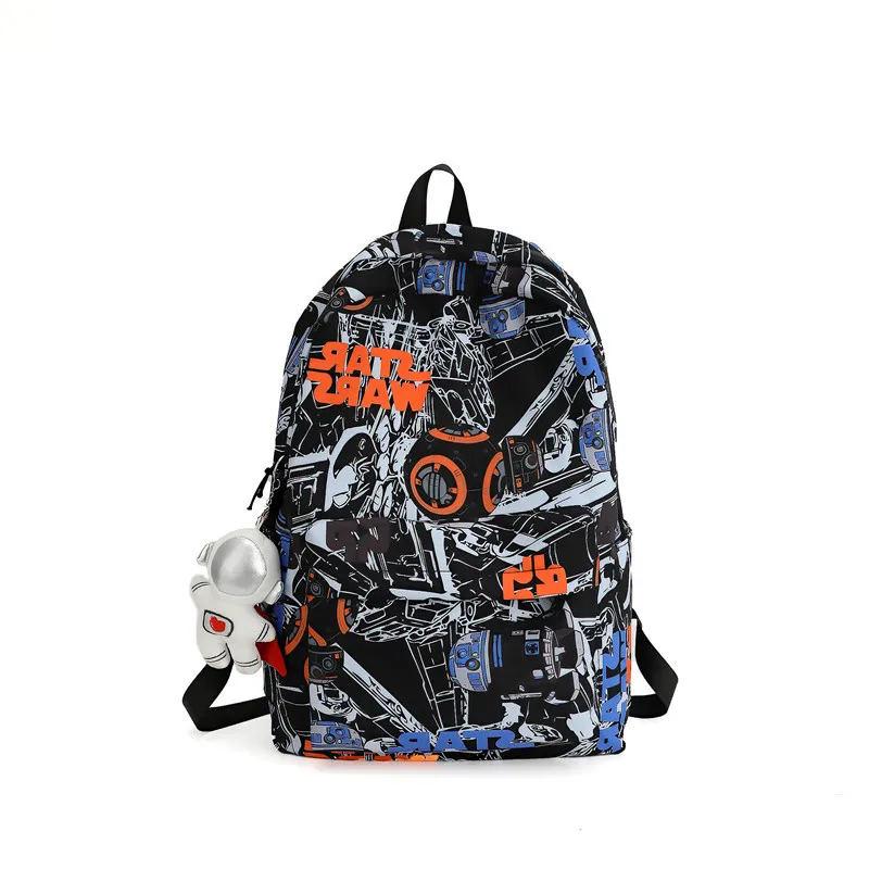 Hot Sale Star & Wars Bag Girls Cool Large-Capacity Backpacks Wholesale Letter Carcoon Anime Male And Female Student School Bags, 3 colors
Hot Sale Star & Wars Bag Girls Cool Large-Capacity Backpacks Wholesale Letter Carcoon Anime Male And Female Student School Bags, 3 colors