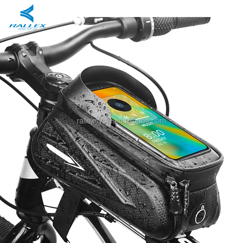 RALLEX Waterproof Bicycle Bag Frame Front Top Tube Cycling Bag Reflective Phone Case Touchscreen Bag MTB Bike Accessories
RALLEX Waterproof Bicycle Bag Frame Front Top Tube Cycling Bag Reflective Phone Case Touchscreen Bag MTB Bike Accessories