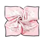 Jacquard Silk Scarf Long Scarf Matte Satin Twill Silk Scarves