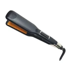 In stock EU plug Titanium plate LED display Black White Support mixed batch Hair Straightener