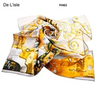 Digital print scarf of woven silk scarves with custom brand scarf