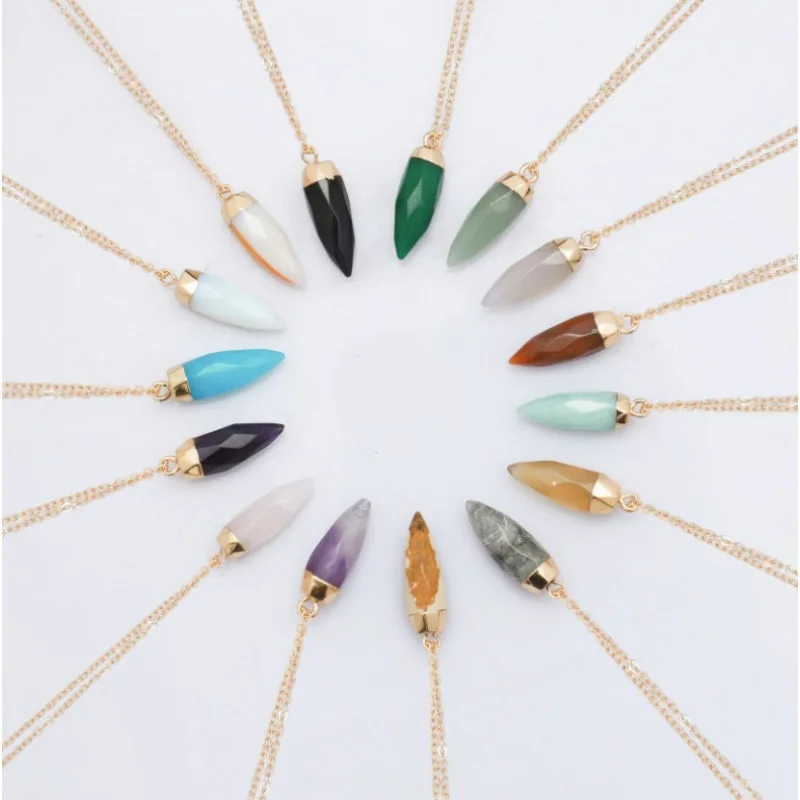 2021 New INS natural agate piece pendant gilt edge individual handmade necklace Crystal Healing Stone jewelry wholesale, Picture
2021 New INS natural agate piece pendant gilt edge individual handmade necklace Crystal Healing Stone jewelry wholesale, Picture