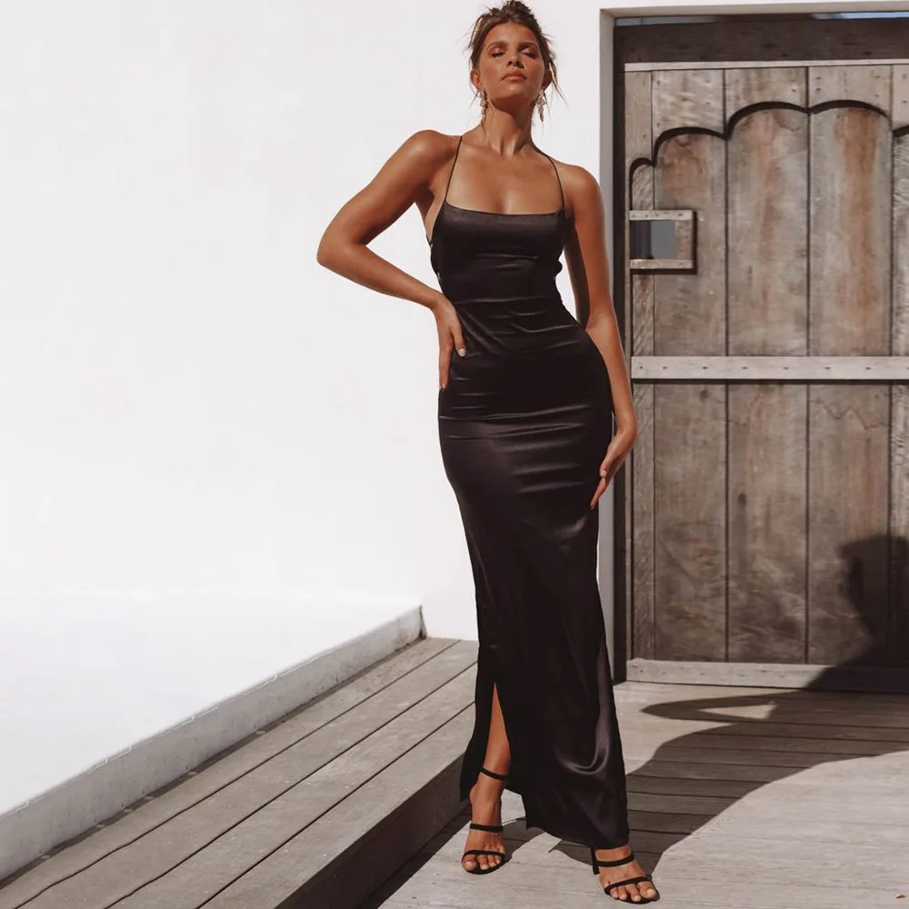 Custom Spring Autumn Dress 2021 Women Ladies Black Halter Club Party Prom Casual Fashion Stylish Sexy Bodycon Evening Long Dress, Balck/blue/red
Custom Spring Autumn Dress 2021 Women Ladies Black Halter Club Party Prom Casual Fashion Stylish Sexy Bodycon Evening Long Dress, Balck/blue/red