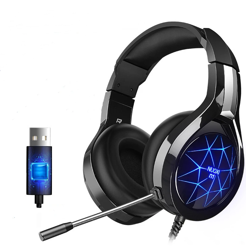 Gaming Headphones 2021New Arrival Headphone Gaming For PC, Black color
Gaming Headphones 2021New Arrival Headphone Gaming For PC, Black color