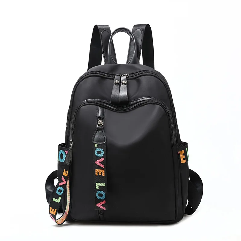 New Fashion Large Capacity Women Fashion Oxford Backpacks Casual Outdoor Travel Schoolbag Waterproof Zipper Shoulder Bag, Black
New Fashion Large Capacity Women Fashion Oxford Backpacks Casual Outdoor Travel Schoolbag Waterproof Zipper Shoulder Bag, Black