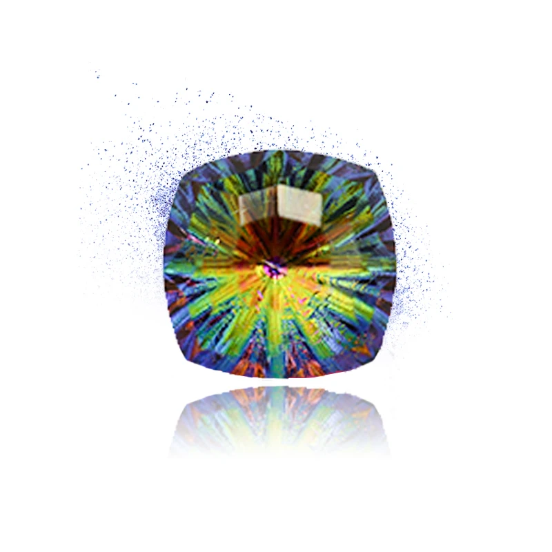 Paso Sico Amazing Multi Cuts Unique Mystic Square Crystal Effects Point Back Glass Gemstone Crystal Stone for Wholesale
Paso Sico Amazing Multi Cuts Unique Mystic Square Crystal Effects Point Back Glass Gemstone Crystal Stone for Wholesale