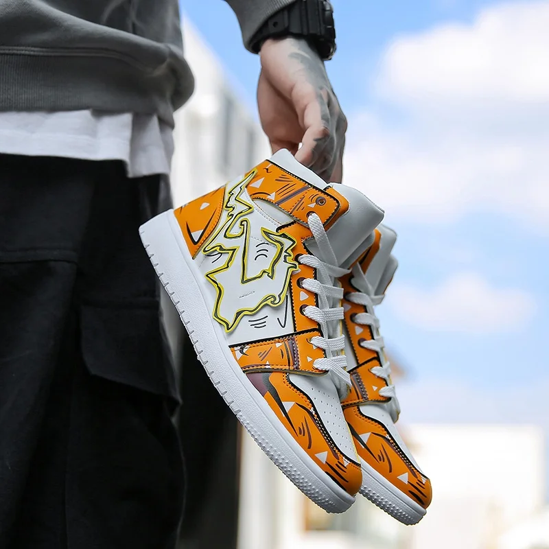 Wholesale Designer Men Sneakers Demon Slayer 3d Anime Breathable Men Casual Shoes Men Skateboard Shoes
Wholesale Designer Men Sneakers Demon Slayer 3d Anime Breathable Men Casual Shoes Men Skateboard Shoes