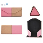 Clear custom sunglass cardboard storage boxes manufacturers folding eyewear case estuche de gafas