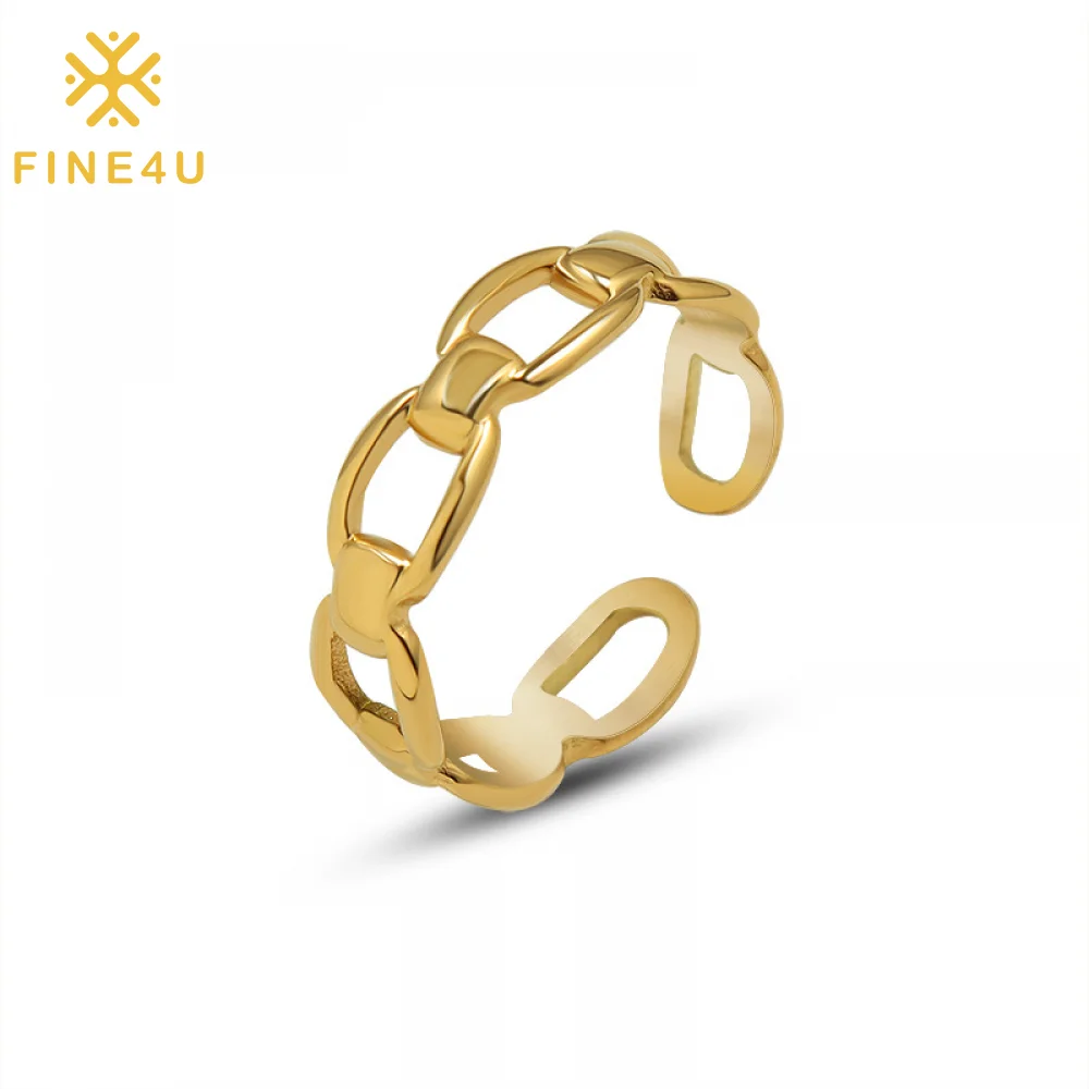 Fashion jewelry adjustable gold plated open hollow knuckles chain minimalist stainless steel resizable ring
Fashion jewelry adjustable gold plated open hollow knuckles chain minimalist stainless steel resizable ring