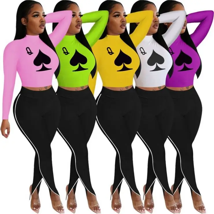 2020 Hot Sale Fall Streetwear Fitness Outfits Women Two Pieces Pants Set Women Clothing
2020 Hot Sale Fall Streetwear Fitness Outfits Women Two Pieces Pants Set Women Clothing