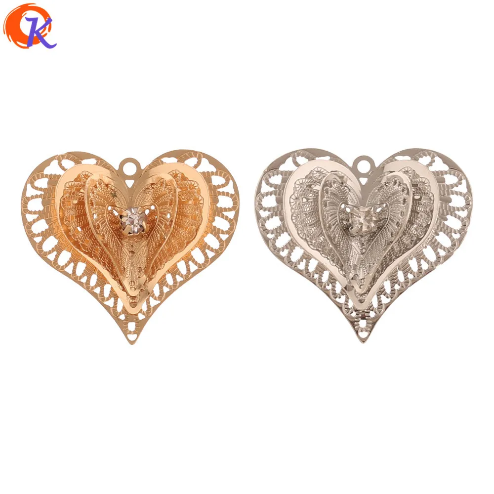 Jewelry Accessories Cordial Design 50Pcs 23*26MM Jewelry Accessories DIY Making Earrings Charms Heart Shape Sheet Copper Hand
Jewelry Accessories Cordial Design 50Pcs 23*26MM Jewelry Accessories DIY Making Earrings Charms Heart Shape Sheet Copper Hand