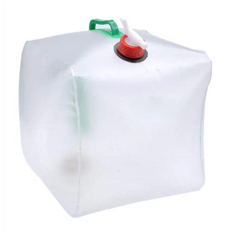 20L PVC Portable Folding Water Bag Large Capacity Outdoor Water Kettle Plastic Water Barrel Camping Traveling Hiking Fishing, White
20L PVC Portable Folding Water Bag Large Capacity Outdoor Water Kettle Plastic Water Barrel Camping Traveling Hiking Fishing, White