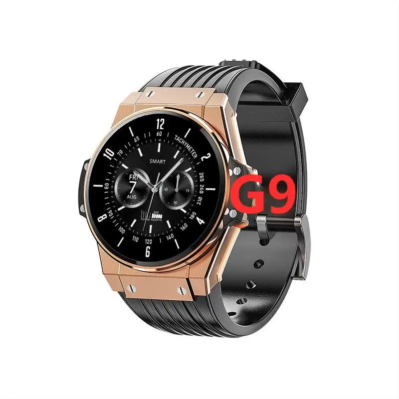 Luxury G9 1.09 Inch Round Screen IP 68 Waterproof Multi-Sports Modes Monitor Blood Oxygen Reloj Inteligente Smartwatch G9
Luxury G9 1.09 Inch Round Screen IP 68 Waterproof Multi-Sports Modes Monitor Blood Oxygen Reloj Inteligente Smartwatch G9