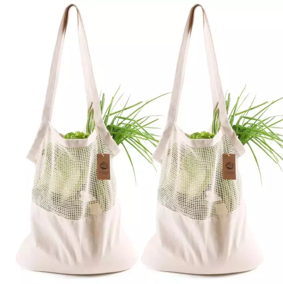 Wholesale household fruit cotton net bag environmental protection bag, washable vegetable cotton mesh bag, Beige
Wholesale household fruit cotton net bag environmental protection bag, washable vegetable cotton mesh bag, Beige
