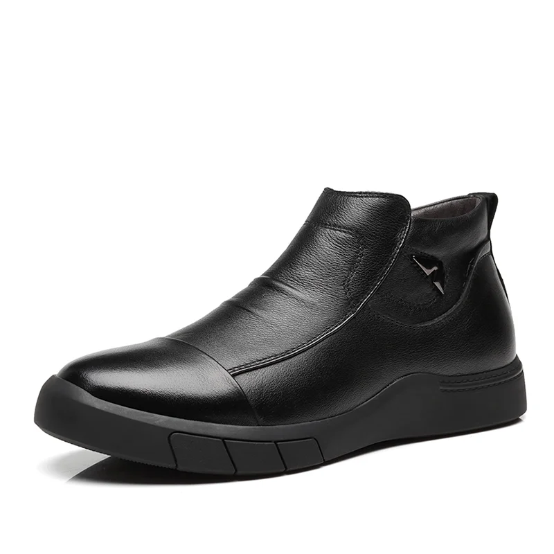 Wholesale Cotton Shoes Plus Velvet High-top Winter Fur Integrated Warm Wool Middle-aged Mens Boots Shoes
Wholesale Cotton Shoes Plus Velvet High-top Winter Fur Integrated Warm Wool Middle-aged Mens Boots Shoes
