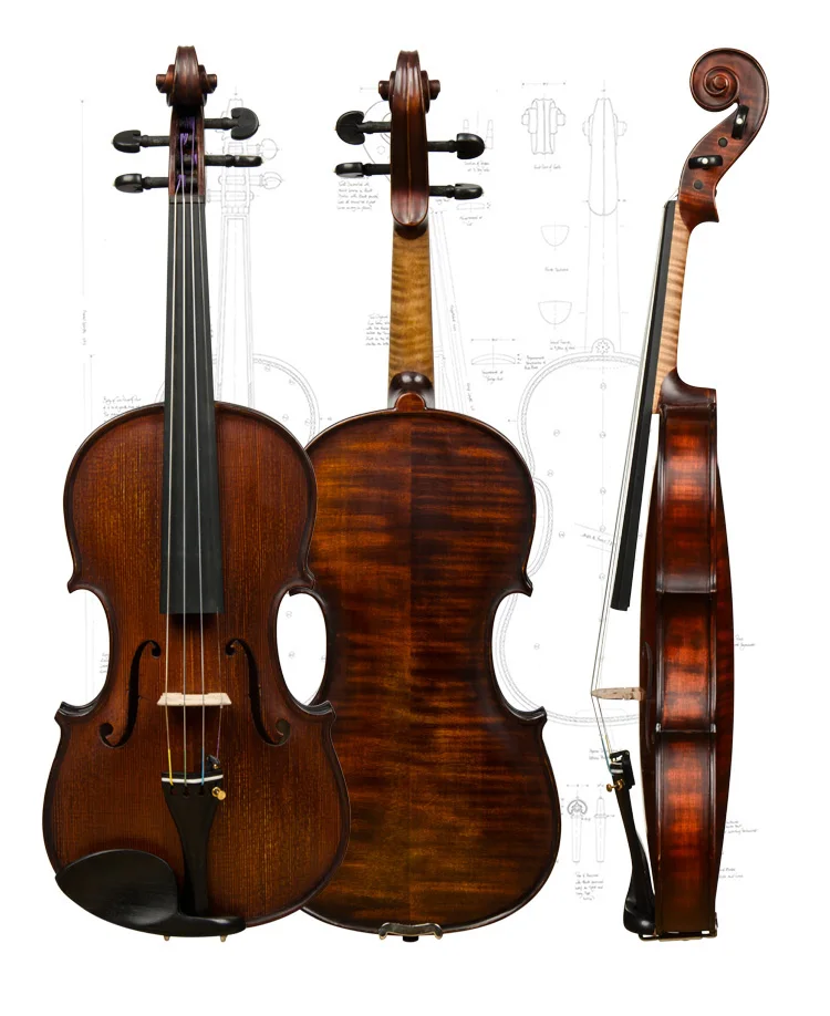 Best Handmade Violin EU4000B in Solid Wood Performance Grade With Gift String Bow, Natural
Best Handmade Violin EU4000B in Solid Wood Performance Grade With Gift String Bow, Natural
