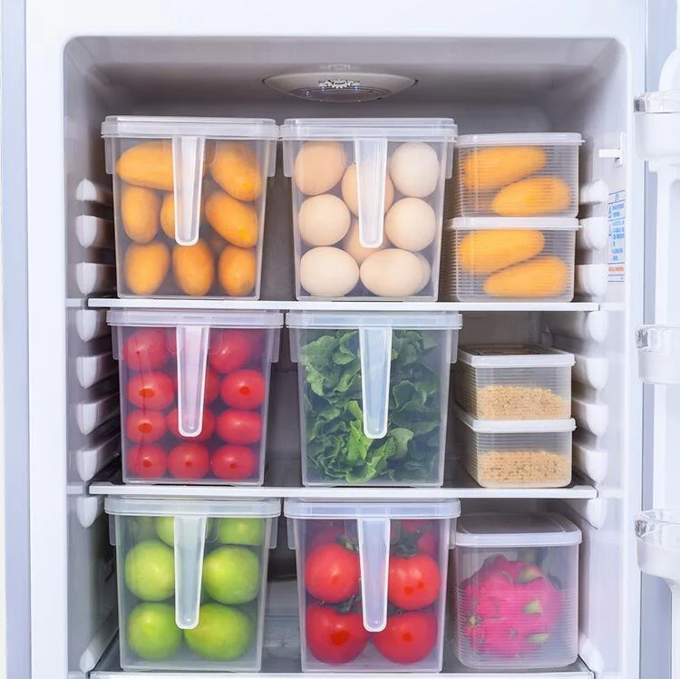 Wholesale reusable clear plastic storage containers manufacturers home organizer refrigerator storage box, Transparent
Wholesale reusable clear plastic storage containers manufacturers home organizer refrigerator storage box, Transparent