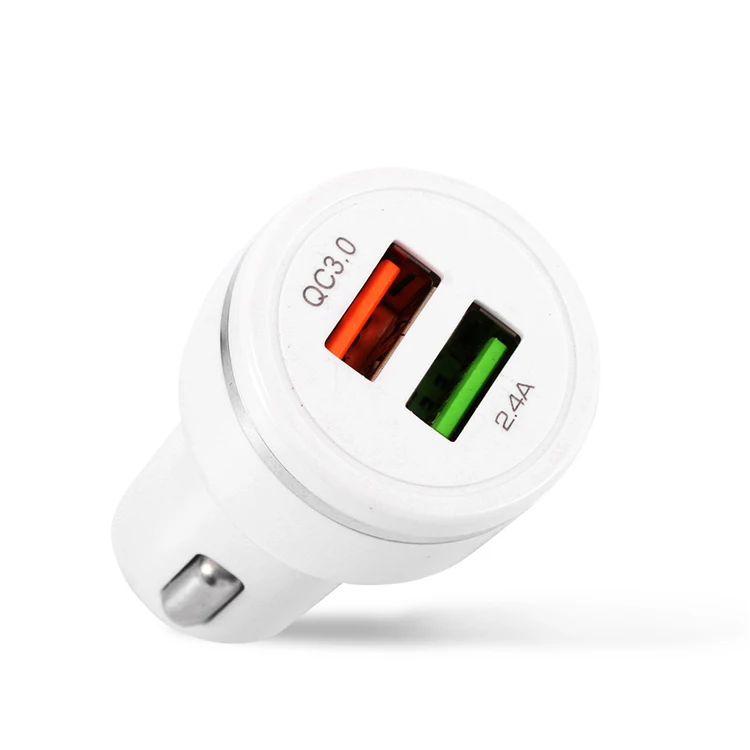 Newest Products Electric Car Charger Quick Charge 3.0 Dual Usb Ports Mobile Phone Car Charger
Newest Products Electric Car Charger Quick Charge 3.0 Dual Usb Ports Mobile Phone Car Charger