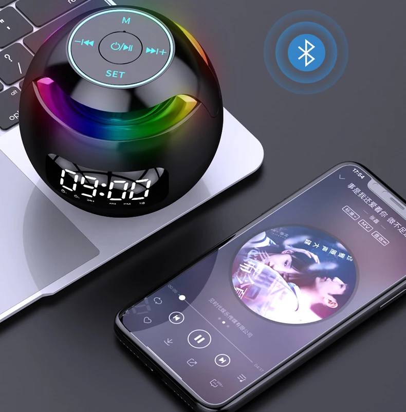 2021 New Hot Sale LED Digital Display Alarm Clock With Speaker Fm Radio Mirror Alarm Clock Blue tooth Speaker, White,black,pink
2021 New Hot Sale LED Digital Display Alarm Clock With Speaker Fm Radio Mirror Alarm Clock Blue tooth Speaker, White,black,pink