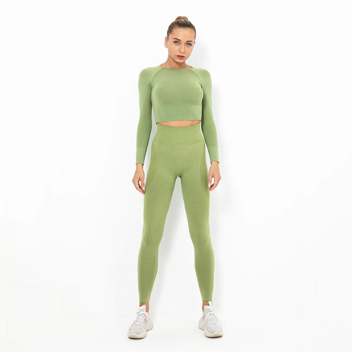 Cheapest Workout Sports Apparel Fitness Gym Clothes Long Sleeve Women Seamless Yoga Sets, 14 colors
Cheapest Workout Sports Apparel Fitness Gym Clothes Long Sleeve Women Seamless Yoga Sets, 14 colors