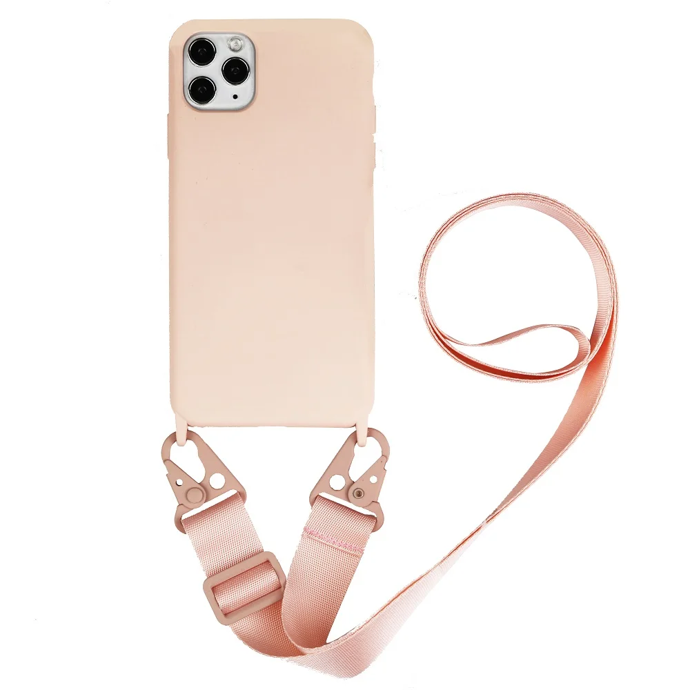 2020 New Candy Color Silicone Necklace Strap Band Phone Case For iPhone SE 11 PRO MAX Colorful Belt Lanyards Crossbody Case, Black, yellow, pink, green, orange
2020 New Candy Color Silicone Necklace Strap Band Phone Case For iPhone SE 11 PRO MAX Colorful Belt Lanyards Crossbody Case, Black, yellow, pink, green, orange