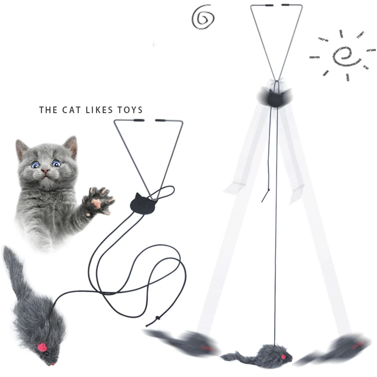 Funny Triangle Hook Adjustable Hanging Cat Toy Telescopic Mouse Toy Hanging Door Cat Toy
Funny Triangle Hook Adjustable Hanging Cat Toy Telescopic Mouse Toy Hanging Door Cat Toy