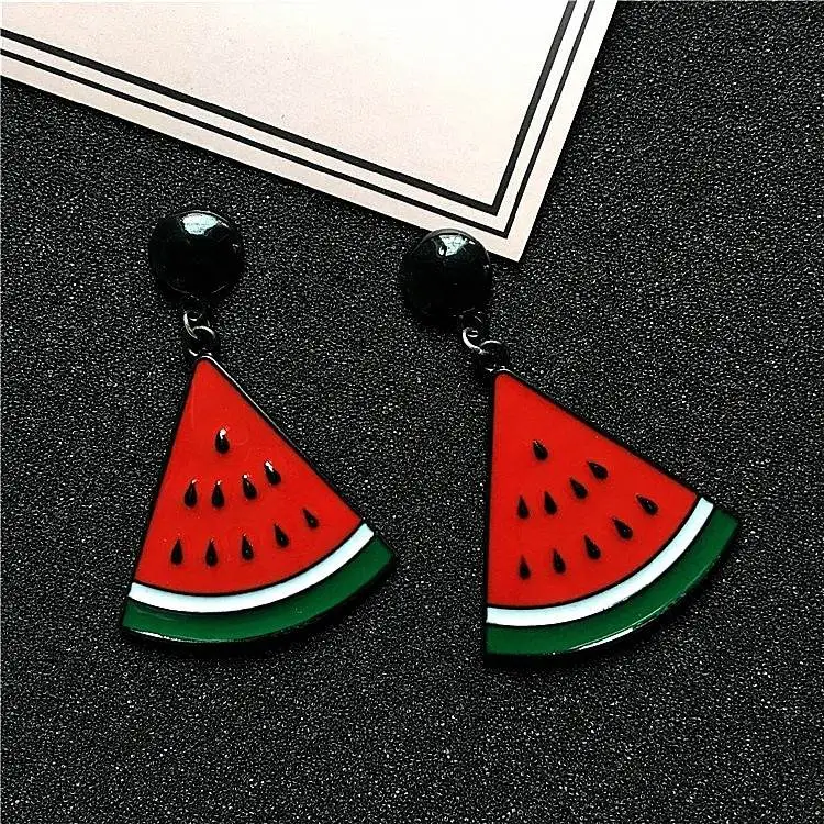 Fruit Acrylic Women's Stud Earrings Stylish Simple Stud Earrings Watermelon Lemon Lip Stud Earrings, Picture
Fruit Acrylic Women's Stud Earrings Stylish Simple Stud Earrings Watermelon Lemon Lip Stud Earrings, Picture