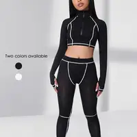 Private Label Latest Design Long Sleeve Cropped Top Hoodie Women Sport wear Plain Tracksuit
Private Label Latest Design Long Sleeve Cropped Top Hoodie Women Sport wear Plain Tracksuit