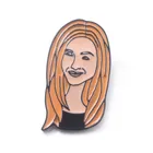 cheap custom pop cheap metal button friends figure badge