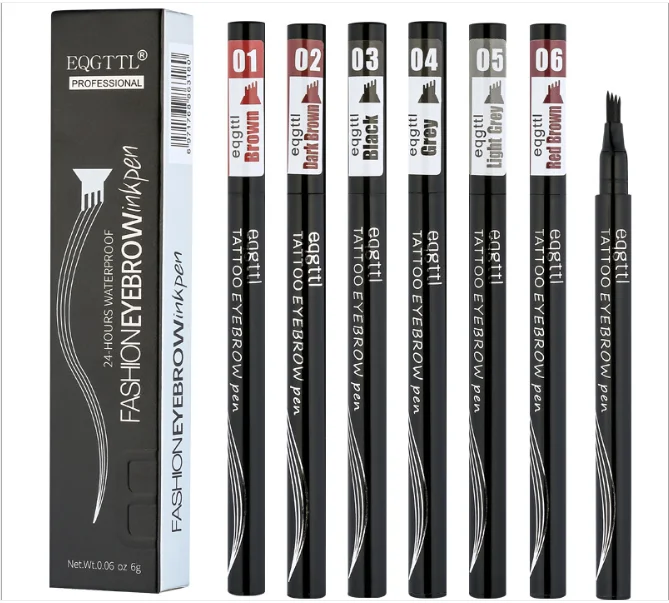 Private Label Waterproof Long Lasting 4 Fork Eyebrow Tattoo Pen Makeup Eye Brow Pencil, 5 colors
Private Label Waterproof Long Lasting 4 Fork Eyebrow Tattoo Pen Makeup Eye Brow Pencil, 5 colors