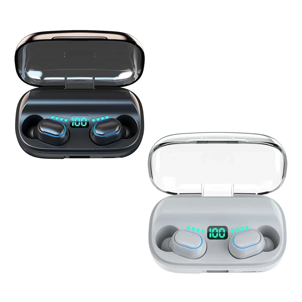 T11 Headphone Earphone Wireless Blueteeth Headset New TWS 5.0 Digital Display T11 Binaural Button Earplug Stereo Earbuds
T11 Headphone Earphone Wireless Blueteeth Headset New TWS 5.0 Digital Display T11 Binaural Button Earplug Stereo Earbuds