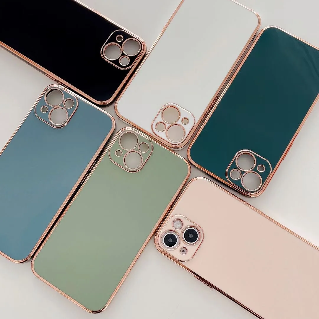 Luxury New Design Gold Plate Cute Style Phone Case Fashion TPU Soft Case For iPhone 15 14 13 12 11 Pro Max Case
Luxury New Design Gold Plate Cute Style Phone Case Fashion TPU Soft Case For iPhone 15 14 13 12 11 Pro Max Case