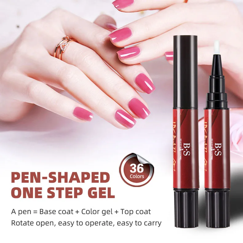 5ML pen-like one-step glue one-touch operation easy ware long lasting nail art paint uv polish gel
5ML pen-like one-step glue one-touch operation easy ware long lasting nail art paint uv polish gel