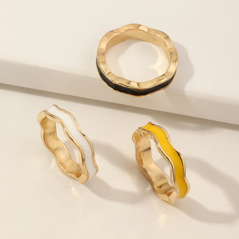 Y2K Wholesale Fashion Simple Design Finger Jewelry Colorful Minimalist Oil gold Ring For Girls
Y2K Wholesale Fashion Simple Design Finger Jewelry Colorful Minimalist Oil gold Ring For Girls
