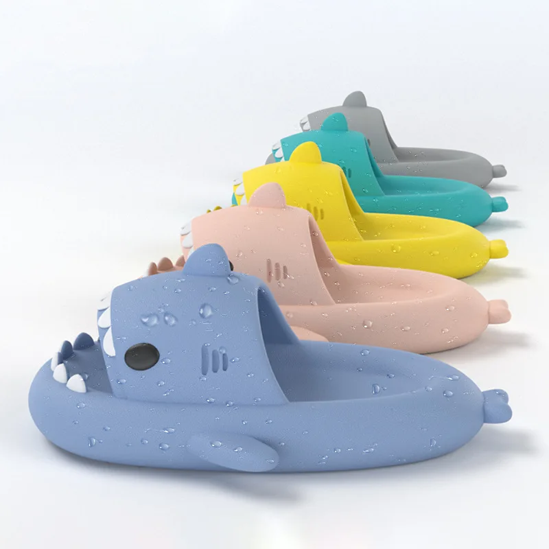 Cartoon Style Couple Indoor Outdoor Sandals Thick Platform House Shoes Women Cute Shark Slippers
Cartoon Style Couple Indoor Outdoor Sandals Thick Platform House Shoes Women Cute Shark Slippers
