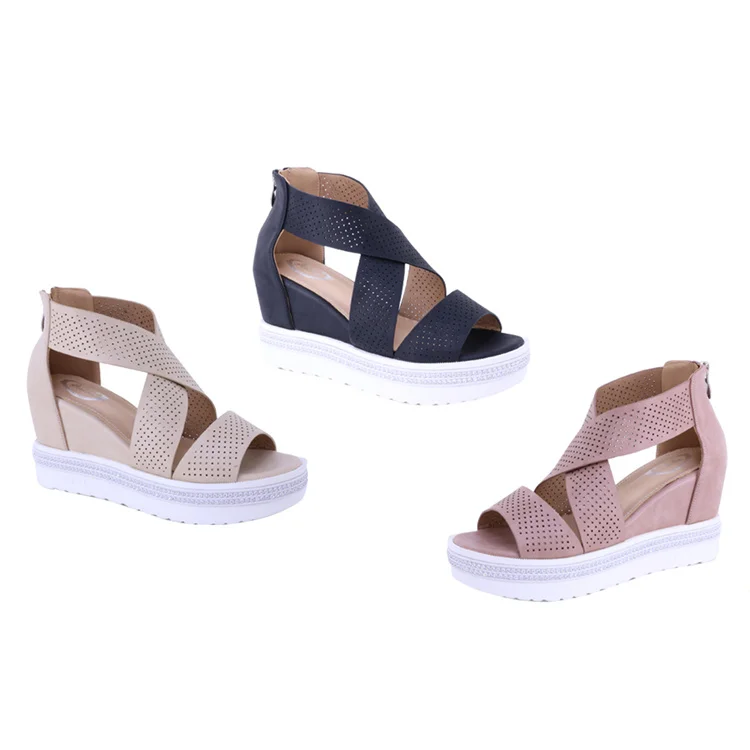 US Stock ATALINA Summer 2021 Women's Wedge Ankle Strap Fashion Sandals Woman High Heel Platform Trendy Comfort Shoes for Ladies, Black/natural/blush
US Stock ATALINA Summer 2021 Women's Wedge Ankle Strap Fashion Sandals Woman High Heel Platform Trendy Comfort Shoes for Ladies, Black/natural/blush