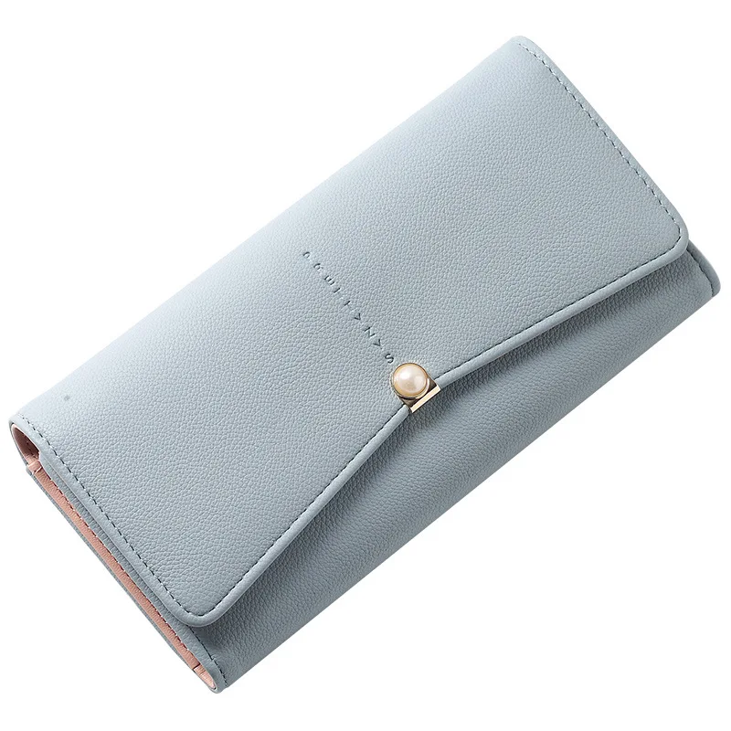 Pearl and Lychee pattern and solid color style PU material young lady clutch making bag long wallet card holder
Pearl and Lychee pattern and solid color style PU material young lady clutch making bag long wallet card holder