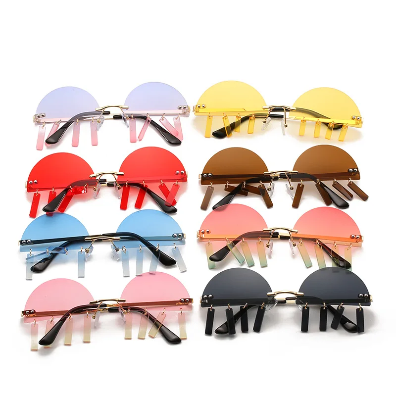 YTSGY1777 custom alloy half frame sunglasses retro funny sunglasses wholesale women sunglasses 2021, 6colors
YTSGY1777 custom alloy half frame sunglasses retro funny sunglasses wholesale women sunglasses 2021, 6colors