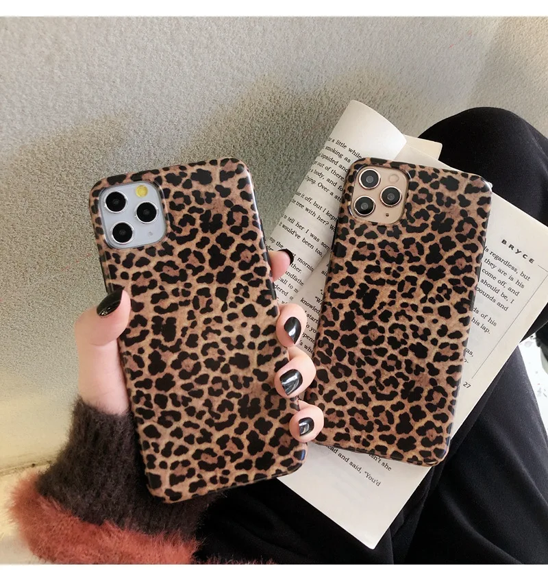 Phone Case for Iphone 12 Mini 11 Pro Max 8 7 Plus X XS XR SE Fashion Leopard Print Covers
Phone Case for Iphone 12 Mini 11 Pro Max 8 7 Plus X XS XR SE Fashion Leopard Print Covers