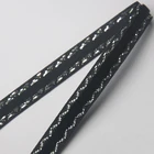 Factory High Quality 1cm Shinny Ribbon Webbing velvet Tape With Lurex ThreadFor Garment Decoration