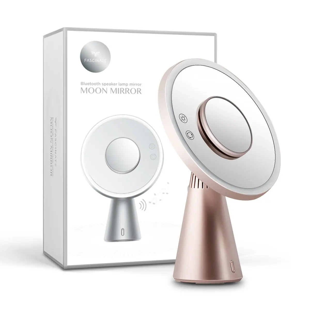 Speaker LED Lamp and Make Up Moon Vanity Mirror with Lights, White/gold/rose gold/oem colors
Speaker LED Lamp and Make Up Moon Vanity Mirror with Lights, White/gold/rose gold/oem colors