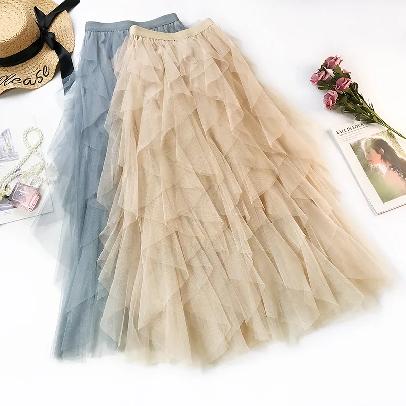 85cm length many layers pink black Pleated Long Skirt Vintage High Waisted A Line Satin Skirts Beige Blue
85cm length many layers pink black Pleated Long Skirt Vintage High Waisted A Line Satin Skirts Beige Blue