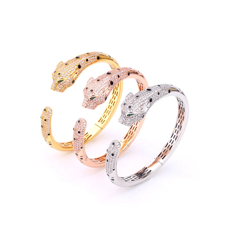 Jessy Fashion Women Silicone Luxury De Luxe Bangles Stainless Steel Charm Snake Leopard Tiger Animal Head Bracelet, As shown
Jessy Fashion Women Silicone Luxury De Luxe Bangles Stainless Steel Charm Snake Leopard Tiger Animal Head Bracelet, As shown