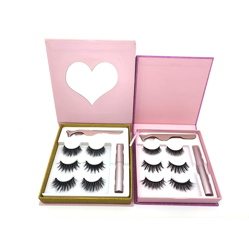 OEM 5 Magnet Magnetic Eyelashes Premium Faux Mink Magnetic Lahes Kit with Liner Glue
OEM 5 Magnet Magnetic Eyelashes Premium Faux Mink Magnetic Lahes Kit with Liner Glue