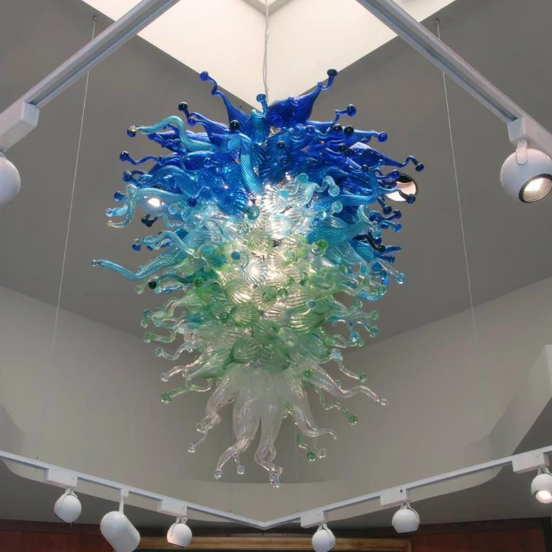 Sea Blue Art Well Designed Home Chandelier Lighting Modern Style Murano Glass LED Modern Chandelier, Customized
Sea Blue Art Well Designed Home Chandelier Lighting Modern Style Murano Glass LED Modern Chandelier, Customized