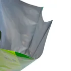 Top Sale Dog food bag four side sealed pouch pet food packaging slider zipper stand up pouch