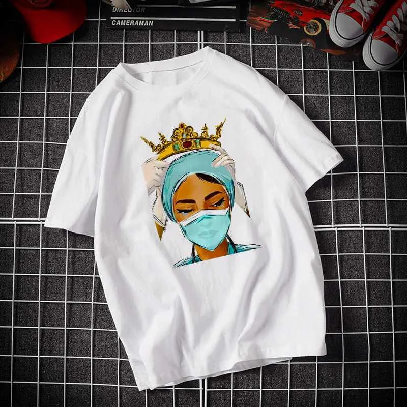Nurse Queen Summer female T-shirt The ones who saved the world printing female T-shirt fashion T-shirt short sleeve female
Nurse Queen Summer female T-shirt The ones who saved the world printing female T-shirt fashion T-shirt short sleeve female